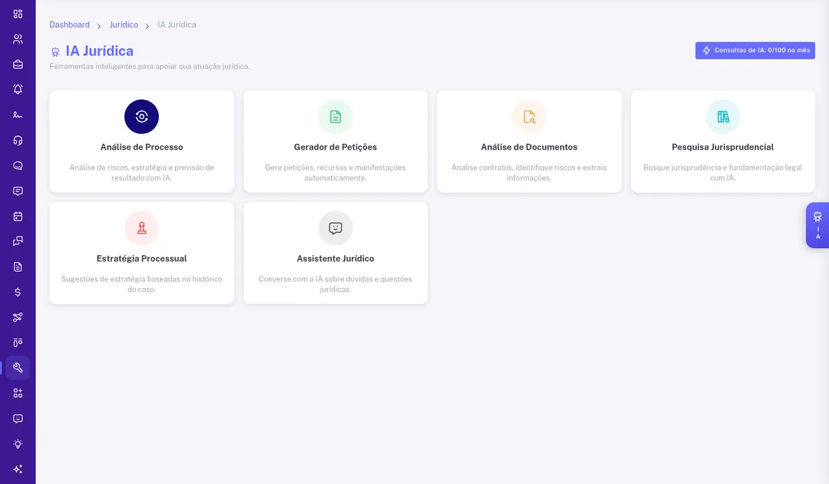 IntegraLegal Legal AI screen
